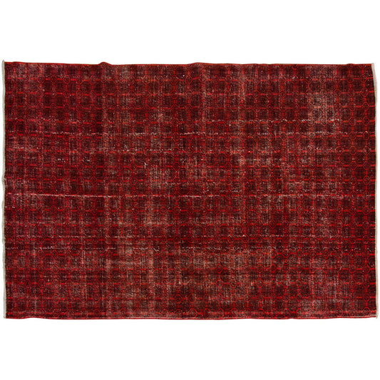 Vintage Large Rug, Oushak Area Rug 6'8" x 9'10" feet 204 x 300 cm