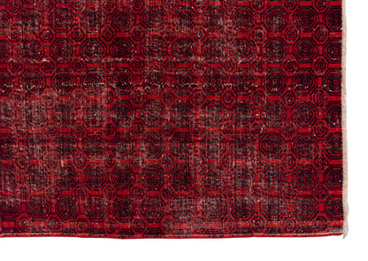 Vintage Large Rug, Oushak Area Rug 6'8" x 9'10" feet 204 x 300 cm