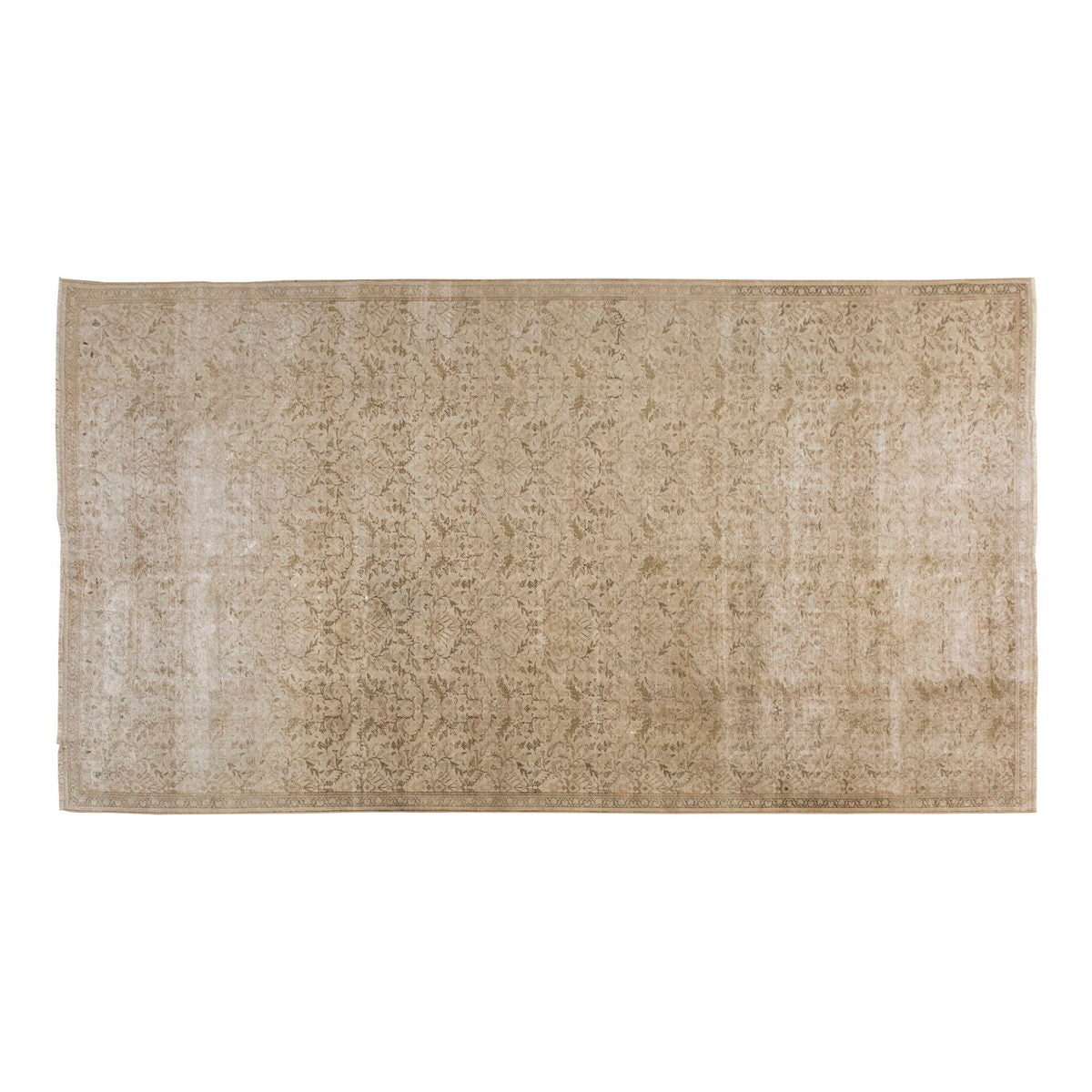 Vintage Large Rug, Oushak Area Rug 6'8 x 10'5 feet 203 x 318 cm