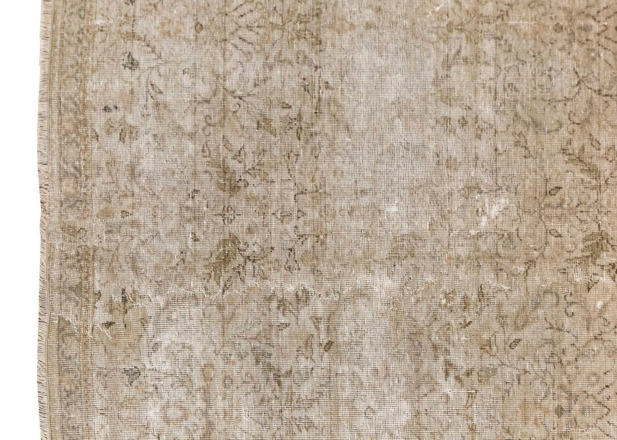 Vintage Large Rug, Oushak Area Rug 6'8 x 10'5 feet 203 x 318 cm