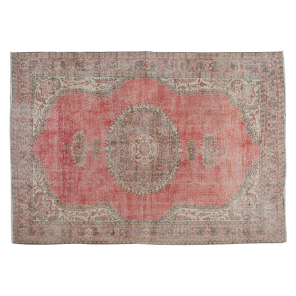 Vintage Large Rug, Oushak Area Rug 6'9" x 10'8" feet 206 x 324 cm