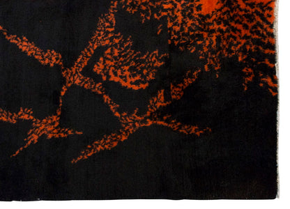 Vintage Large Rug, Oushak Area Rug 6'9 x 10'4 feet 205 x 314 cm