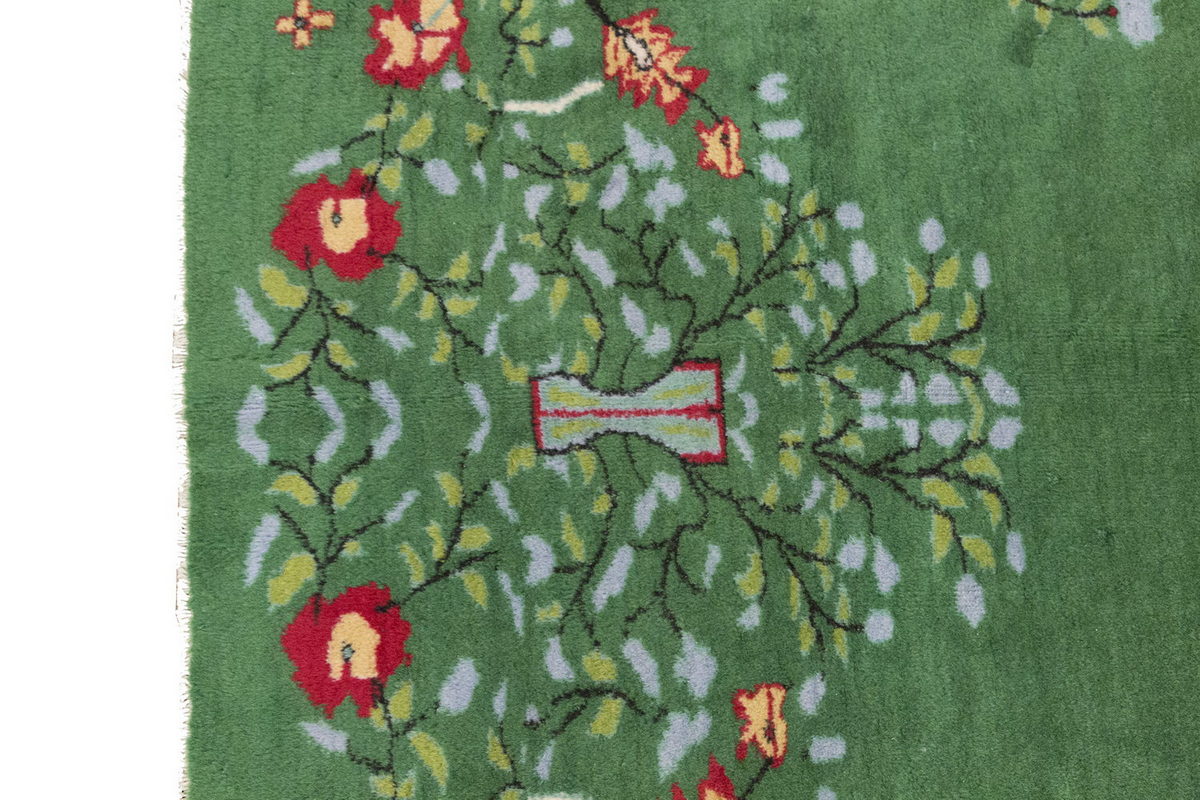 Vintage Large Rug, Oushak Area Rug 6'9 x 9'6 feet 206 x 290 cm