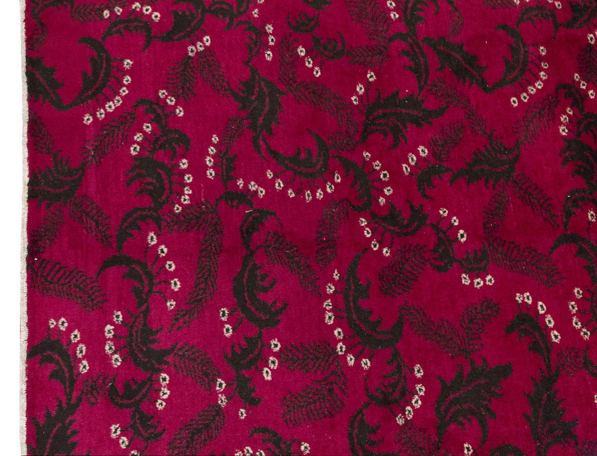 Vintage Large Rug, Oushak Area Rug 6 x 8'11 feet 183 x 272 cm