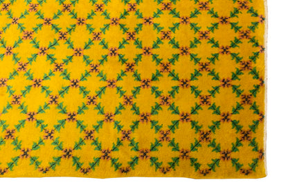 Vintage Large Rug, Oushak Area Rug 6 x 8'9 feet 183 x 267 cm