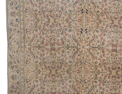 Vintage Large Rug, Oushak Area Rug 6 x 9'2" feet 182 x 280 cm