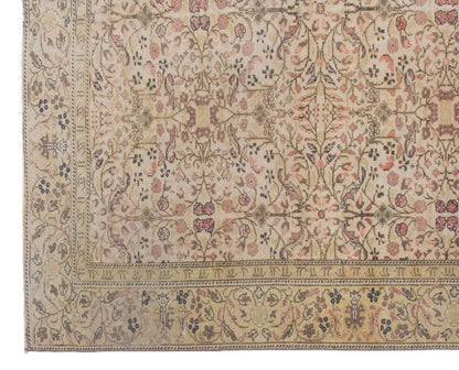 Vintage Large Rug, Oushak Area Rug 6 x 9'2" feet 182 x 280 cm
