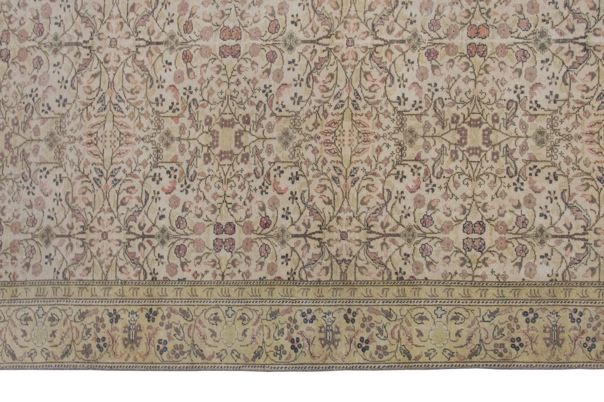 Vintage Large Rug, Oushak Area Rug 6 x 9'2" feet 182 x 280 cm