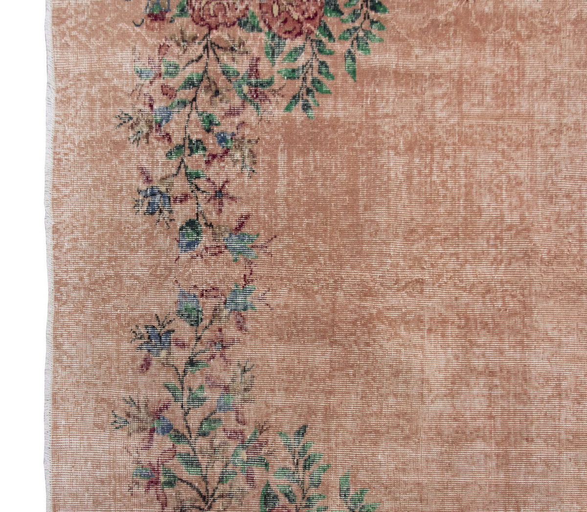 Vintage Large Rug, Oushak Area Rug 7'1" x 10 feet 217 x 306 cm