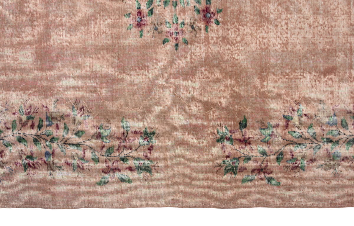 Vintage Large Rug, Oushak Area Rug 7'1" x 10 feet 217 x 306 cm