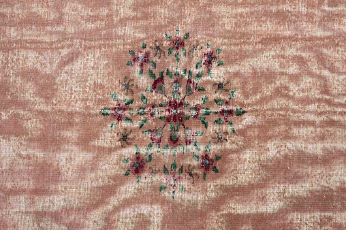 Vintage Large Rug, Oushak Area Rug 7'1" x 10 feet 217 x 306 cm