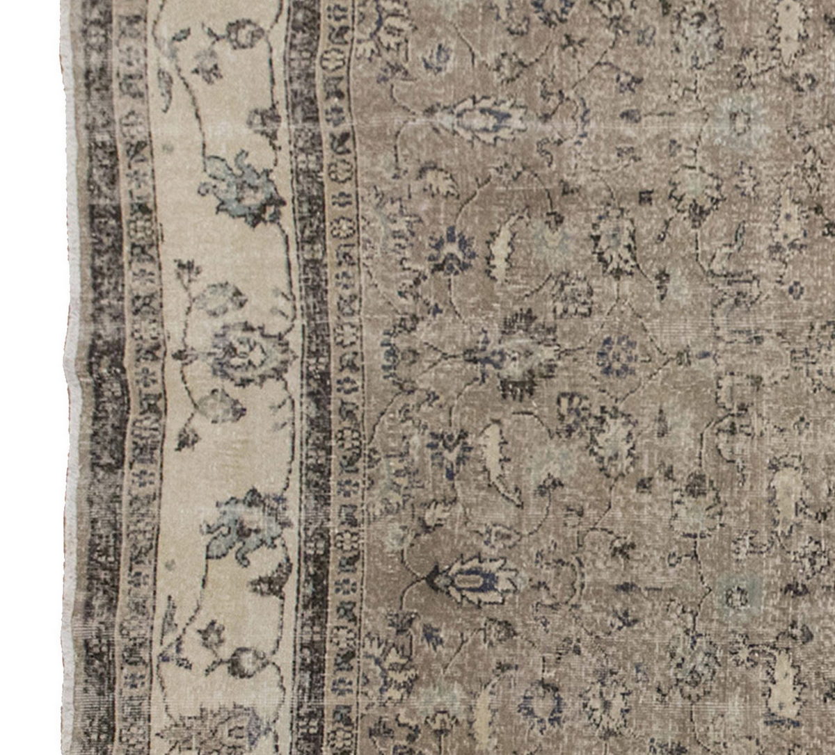 Vintage Large Rug, Oushak Area Rug 7'1" x 9'10" feet 215 x 300 cm
