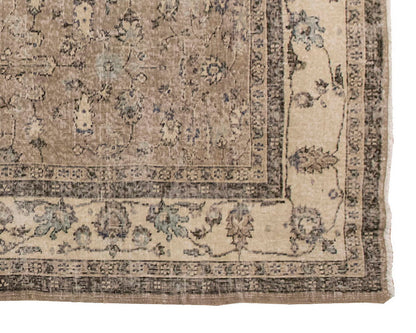 Vintage Large Rug, Oushak Area Rug 7'1" x 9'10" feet 215 x 300 cm