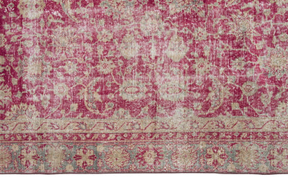 Vintage Large Rug, Oushak Area Rug 7'10" x 11'8" feet 240 x 355 cm