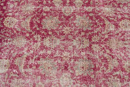 Vintage Large Rug, Oushak Area Rug 7'10" x 11'8" feet 240 x 355 cm