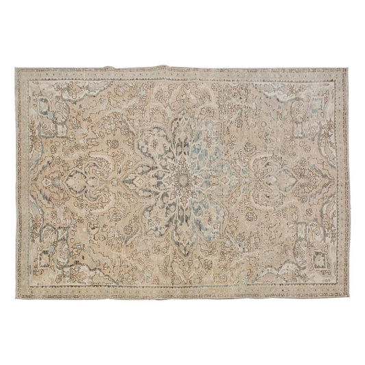 Vintage Large Rug, Oushak Area Rug 7'2" x 10'10" feet 218 x 330 cm