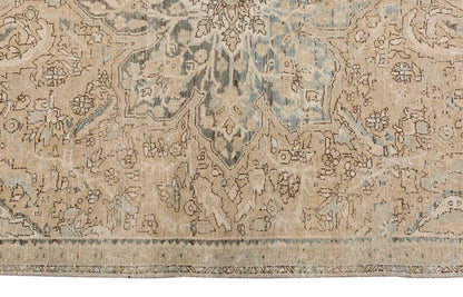 Vintage Large Rug, Oushak Area Rug 7'2" x 10'10" feet 218 x 330 cm