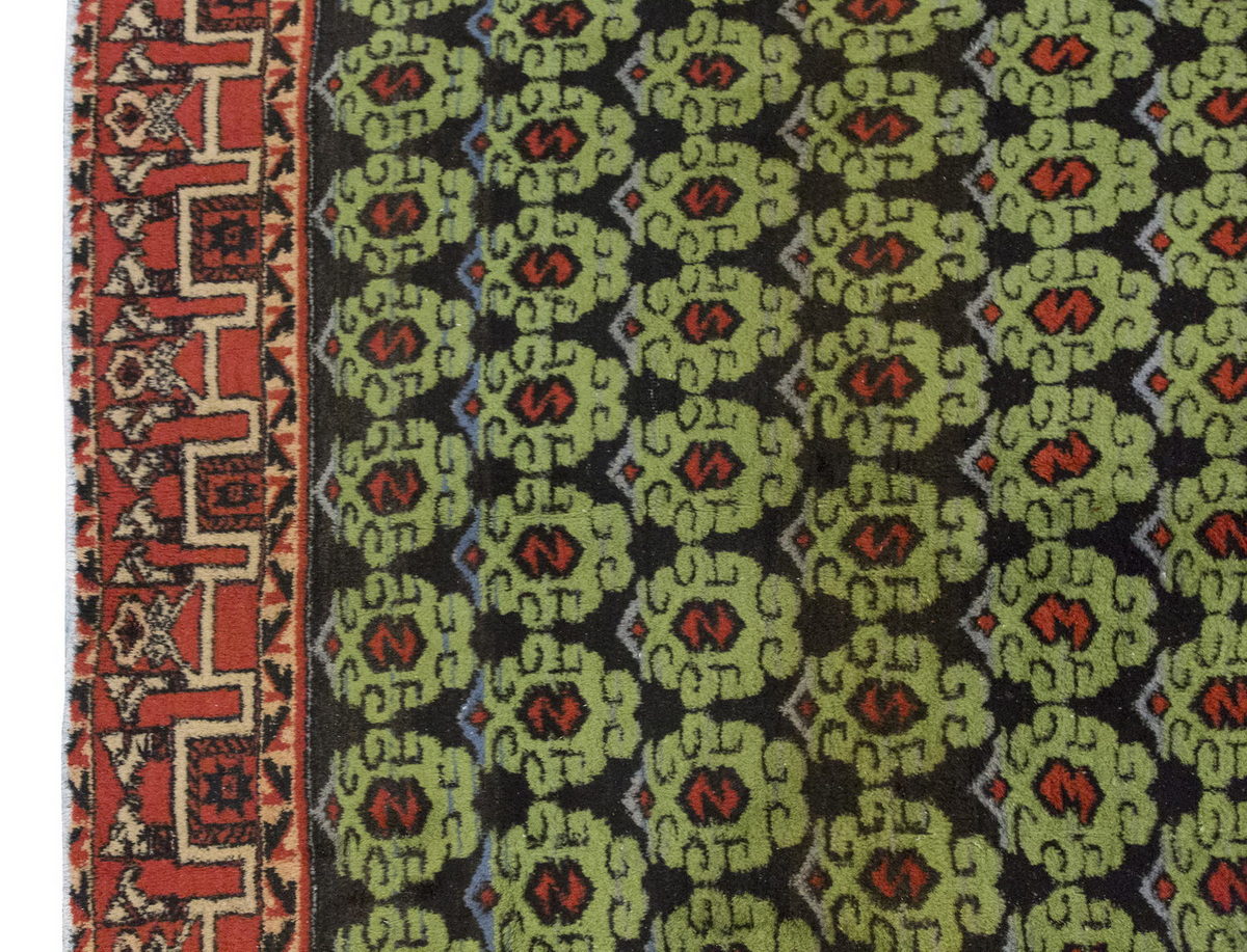 Vintage Large Rug, Oushak Area Rug 7'2 x 9'9 feet 218 x 296 cm