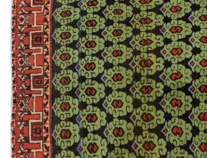 Vintage Large Rug, Oushak Area Rug 7'2 x 9'9 feet 218 x 296 cm