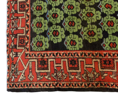 Vintage Large Rug, Oushak Area Rug 7'2 x 9'9 feet 218 x 296 cm