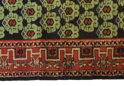 Vintage Large Rug, Oushak Area Rug 7'2 x 9'9 feet 218 x 296 cm