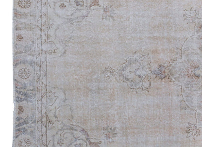 Vintage Large Rug, Oushak Area Rug 7'3" x 9'10" feet 220 x 300 cm