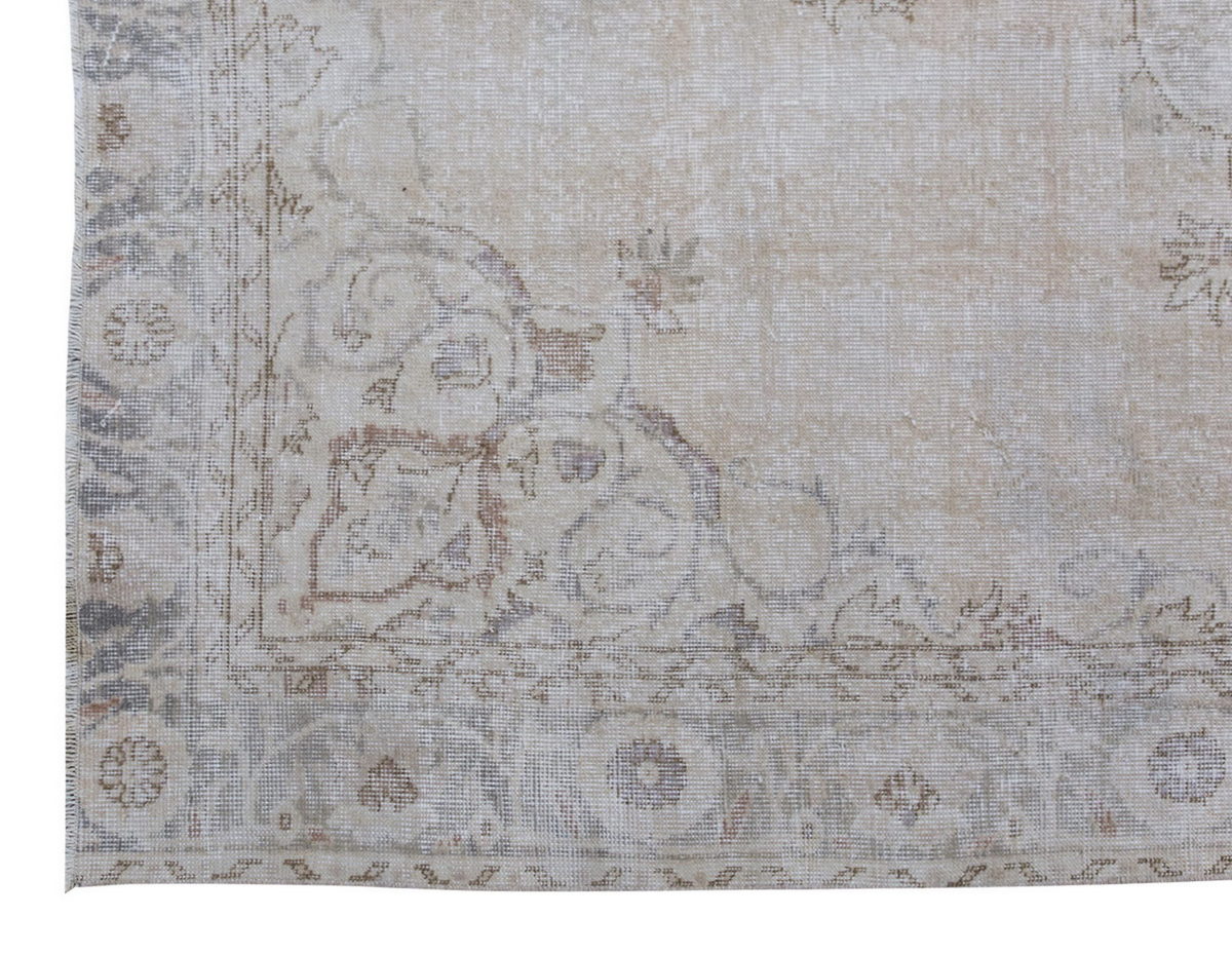 Vintage Large Rug, Oushak Area Rug 7'3" x 9'10" feet 220 x 300 cm