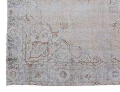 Vintage Large Rug, Oushak Area Rug 7'3" x 9'10" feet 220 x 300 cm