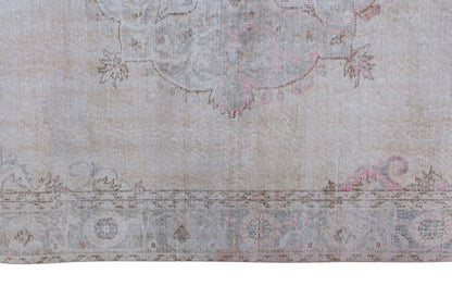 Vintage Large Rug, Oushak Area Rug 7'3" x 9'10" feet 220 x 300 cm