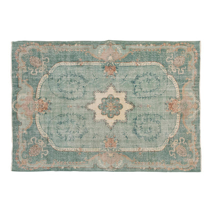 Vintage Large Rug, Oushak Area Rug 7'3" x 9'8" feet 220 x 295 cm