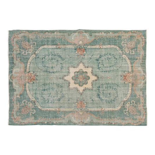 Vintage Large Rug, Oushak Area Rug 7'3" x 9'8" feet 220 x 295 cm