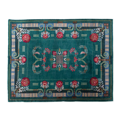 Vintage Large Rug, Oushak Area Rug 7'3 x 10 feet 222 x 305 cm