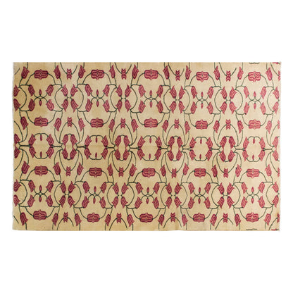 Vintage Large Rug, Oushak Area Rug 7'3 x 11 feet 222 x 336 cm