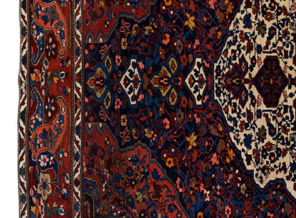 Vintage Large Rug, Oushak Area Rug 7'7" x 10'3" feet 230 x 312 cm