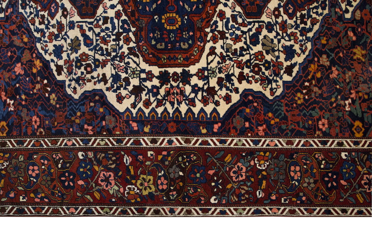 Vintage Large Rug, Oushak Area Rug 7'7" x 10'3" feet 230 x 312 cm