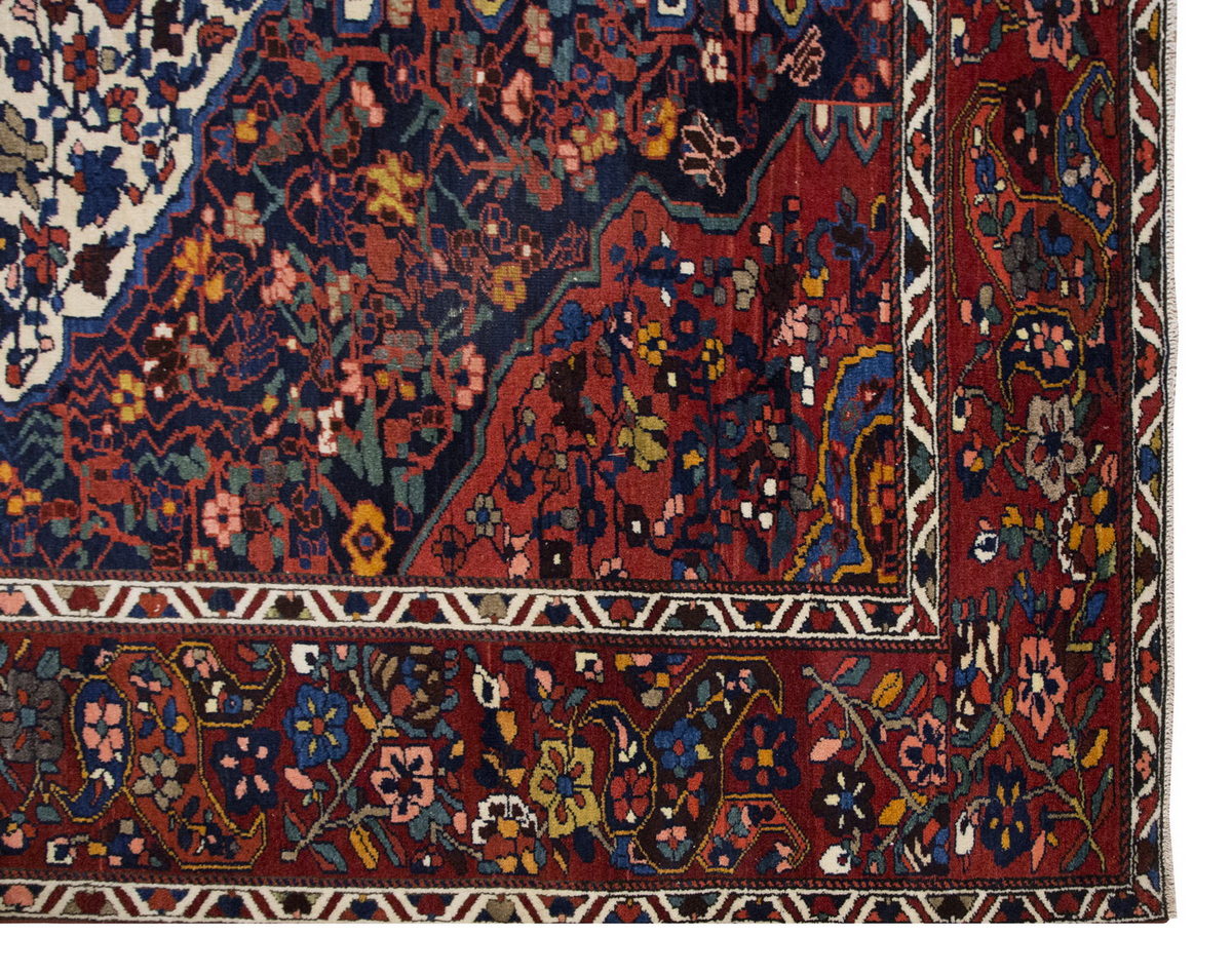 Vintage Large Rug, Oushak Area Rug 7'7" x 10'3" feet 230 x 312 cm