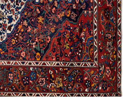 Vintage Large Rug, Oushak Area Rug 7'7" x 10'3" feet 230 x 312 cm