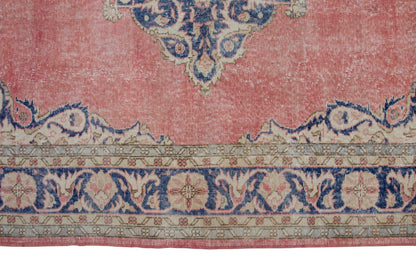Vintage Large Rug, Oushak Area Rug 7'7" x 10'6" feet 232 x 320 cm
