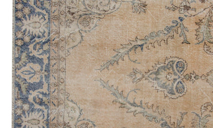 Vintage Large Rug, Oushak Area Rug 7'9" x 11'11" feet 235 x 362 cm