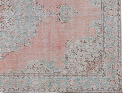 Vintage Large Rug, Oushak Area Rug 7 x 10'8" feet 214 x 324cm