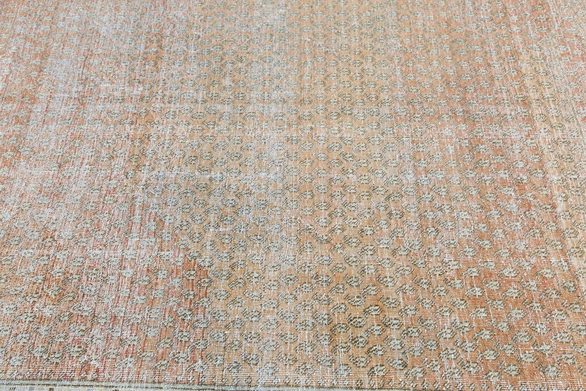 Vintage Large Rug, Oushak Area Rug 7 x 10'8 feet 214 x 325 cm