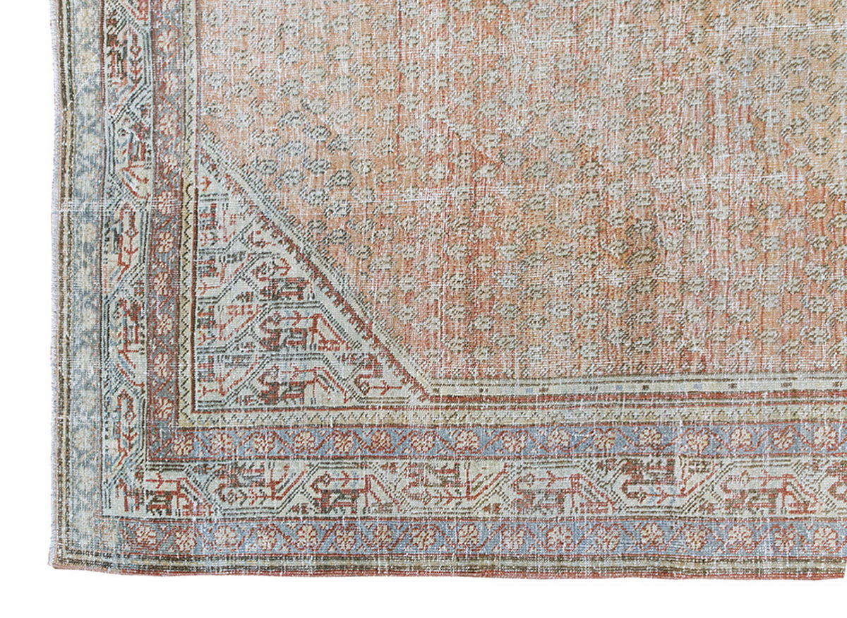 Vintage Large Rug, Oushak Area Rug 7 x 10'8 feet 214 x 325 cm