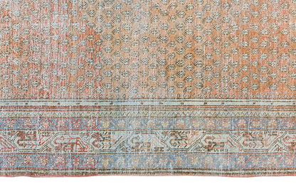 Vintage Large Rug, Oushak Area Rug 7 x 10'8 feet 214 x 325 cm