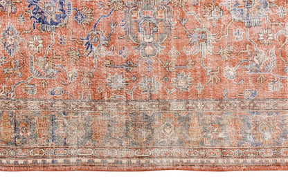 Vintage Large Rug, Oushak Area Rug 8'2" x 12'5" feet 250 x 379 cm
