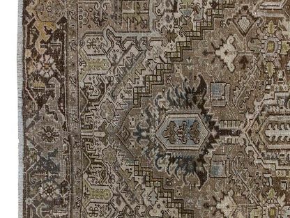 Vintage Large Rug, Oushak Area Rug 8'2 x 10'11 feet 250 x 332 cm