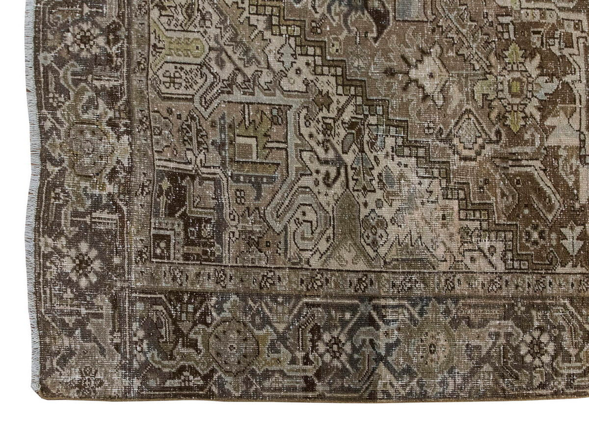 Vintage Large Rug, Oushak Area Rug 8'2 x 10'11 feet 250 x 332 cm