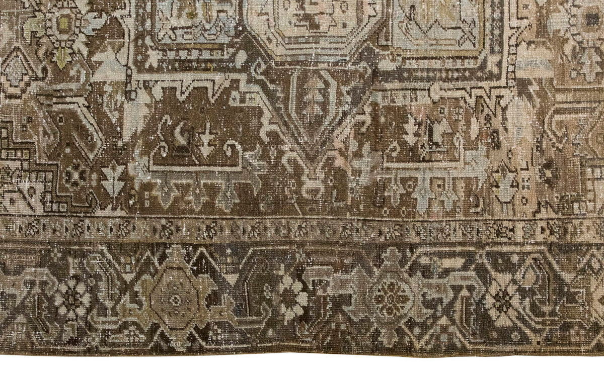 Vintage Large Rug, Oushak Area Rug 8'2 x 10'11 feet 250 x 332 cm