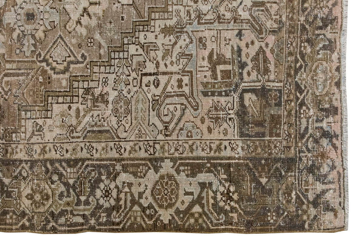 Vintage Large Rug, Oushak Area Rug 8'2 x 10'11 feet 250 x 332 cm