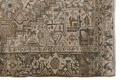 Vintage Large Rug, Oushak Area Rug 8'2 x 10'11 feet 250 x 332 cm