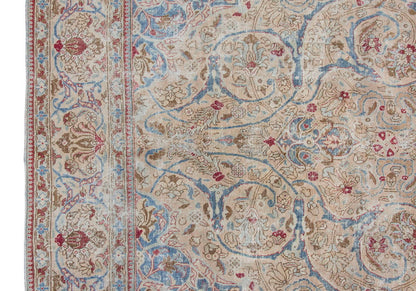 Vintage Large Rug, Oushak Area Rug 8'6" x 12'8" feet 260 x 385 cm